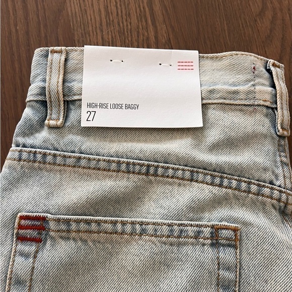 BDG High Rise Loose Baggy Jeans Size 27 Retro Vintage Boyfriend y2k J - Picture 3 of 6